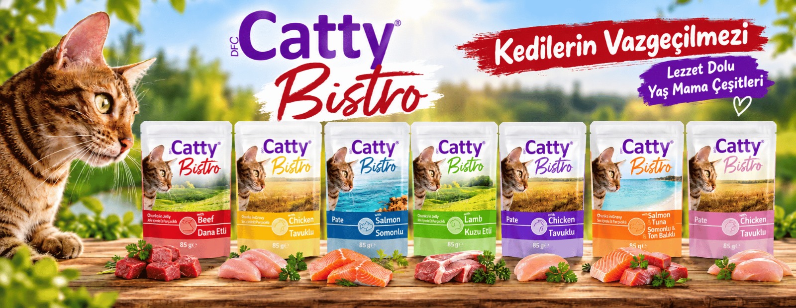 Catty 85 Gr Yaş Mama Çeşitleri