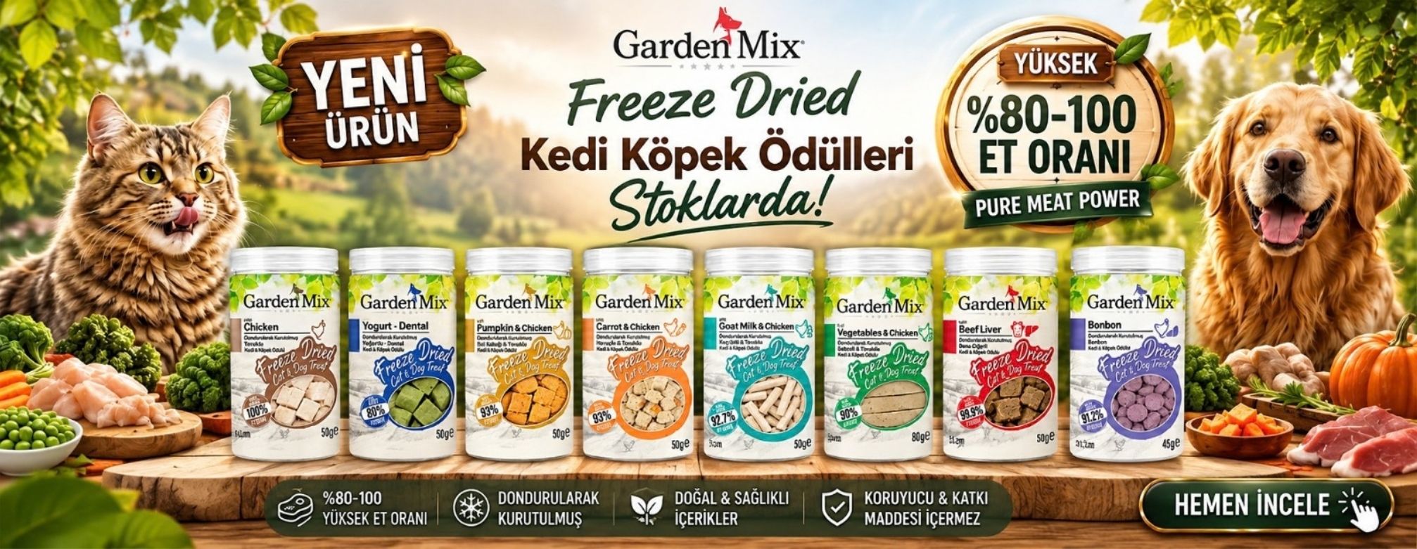 Garden Mix Freeze Dried Ödüller