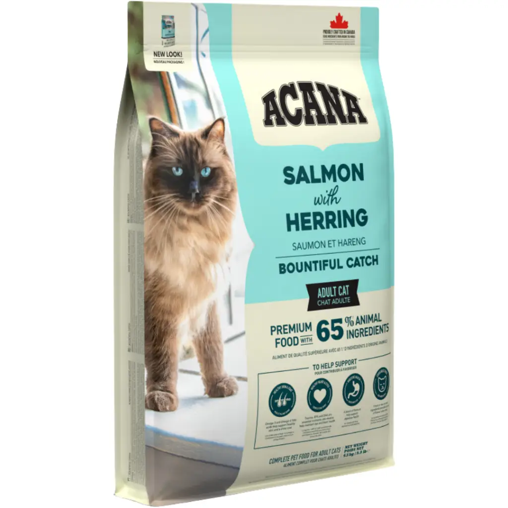 Acana Bountiful Catch Somon ve Ringa Balıklı Yetişkin Kedi Maması 4.5 Kg