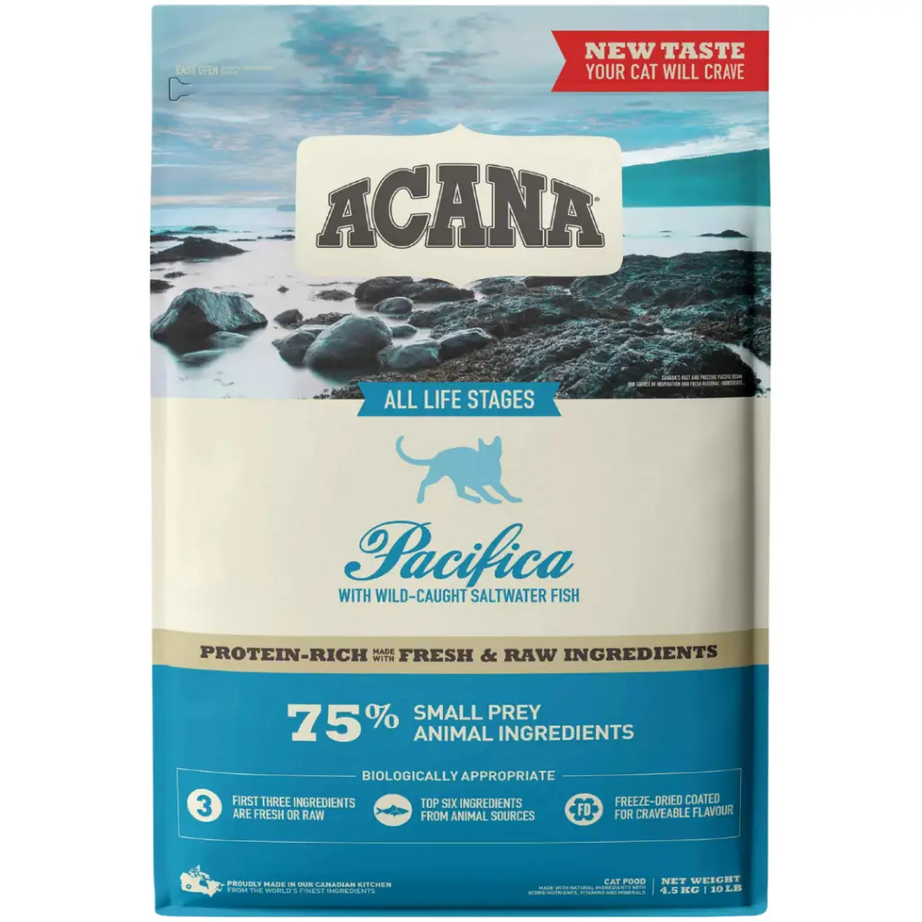 Acana Pasifica Tüm Irk ve Yaşam Evreleri İçin Kedi Maması 4.5 Kg