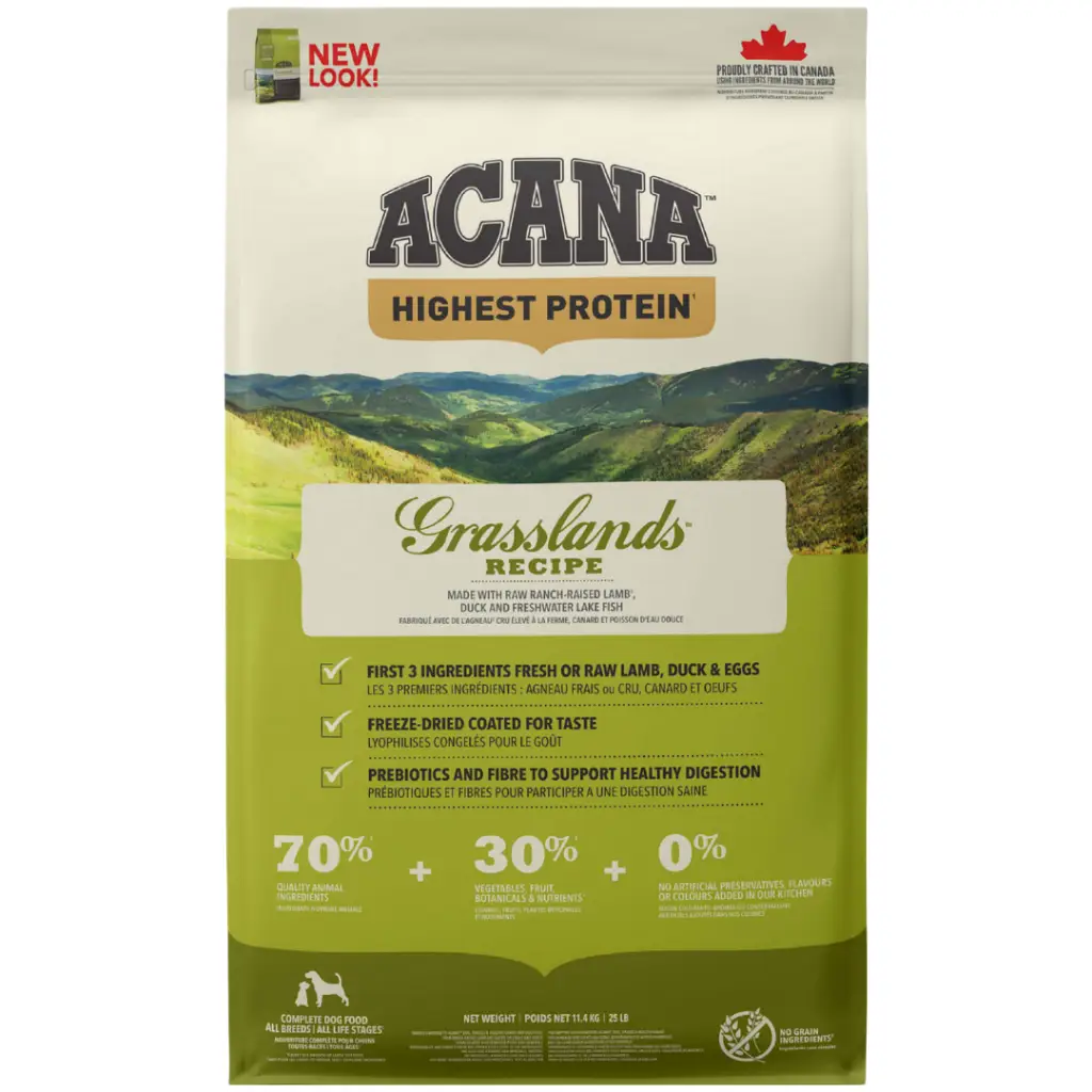 Acana Regionals Grassland Tüm Irk ve Yaşam Evreleri İçin Köpek Maması 11.4 Kg