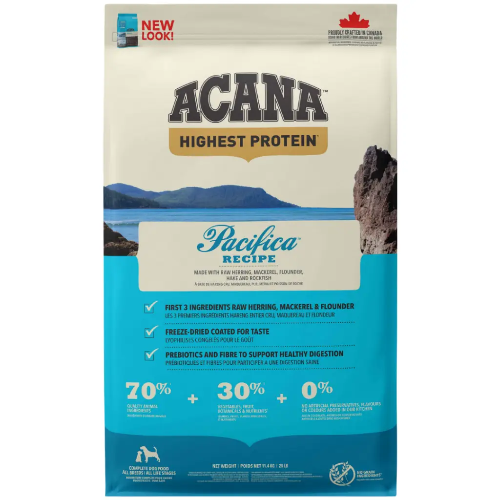 Acana Regionals Pacifica Tüm Irk ve Yaşam Evreleri İçin Köpek Maması 11.4 Kg