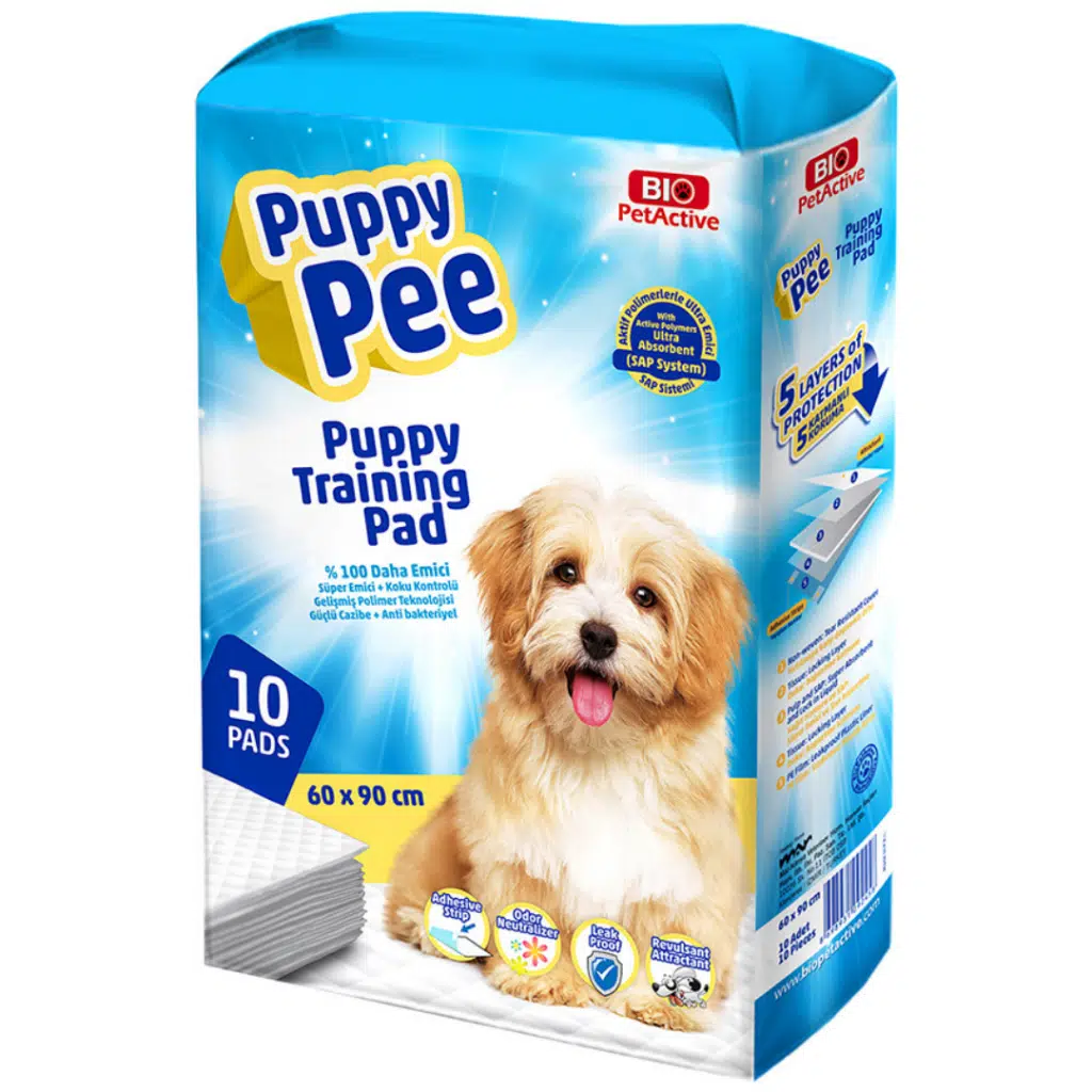 Bio Petactive Puppy Pee Ultra Emici Köpekler İçin Çiş Pedi 60 x 90 Cm 10 Lu Paket