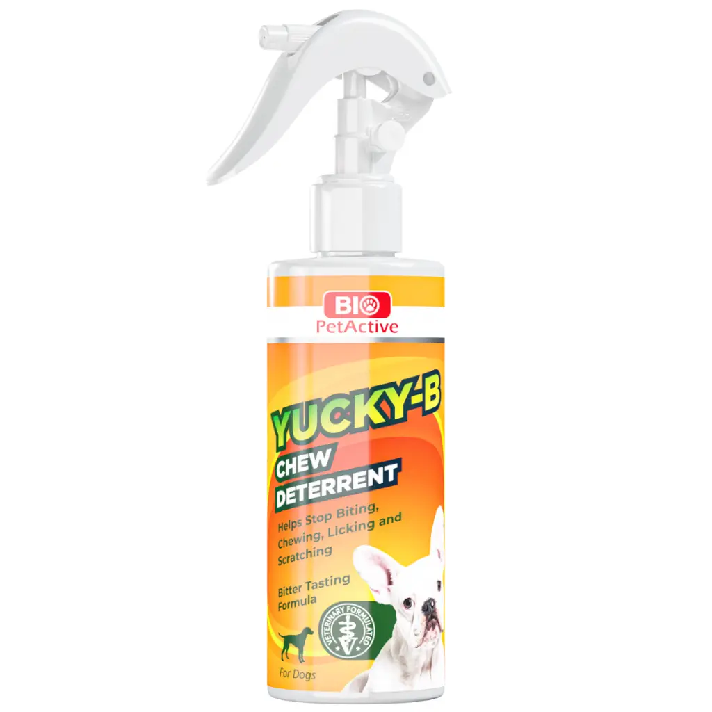 Bio PetActive Yucky-B Köpekler İçin Uzaklaştırıcı ve Çiğneme Önleyici Sprey 250 ML