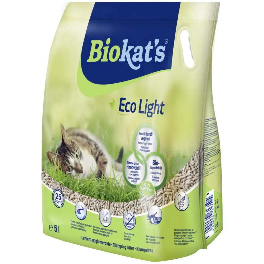 Biokat's Eco Light Pelet Kedi Kumu 5 Litre