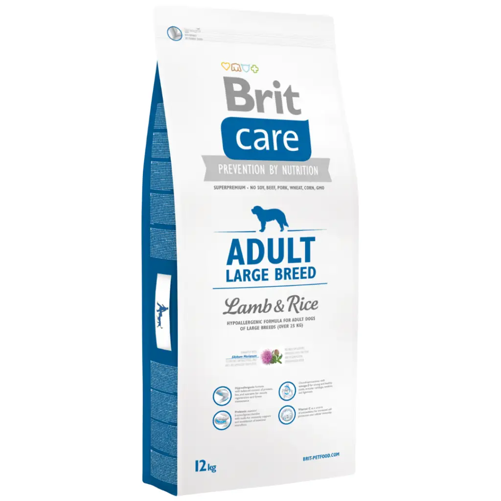 Brit Care Hypoallergenic Kuzu Etli Büyük Irk Yetişkin Köpek Maması 12 Kg