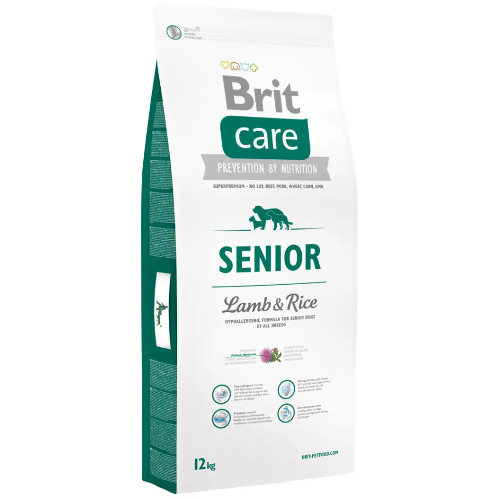 Brit Care Hypoallergenic Senior Kuzu Etli Yaşlı Köpek Maması 12 Kg