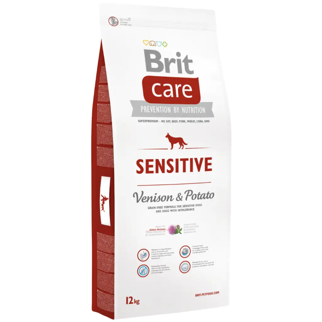 Brit Care Sensitive Tahılsız Geyik Etli Yetişkin Köpek Maması 12 Kg