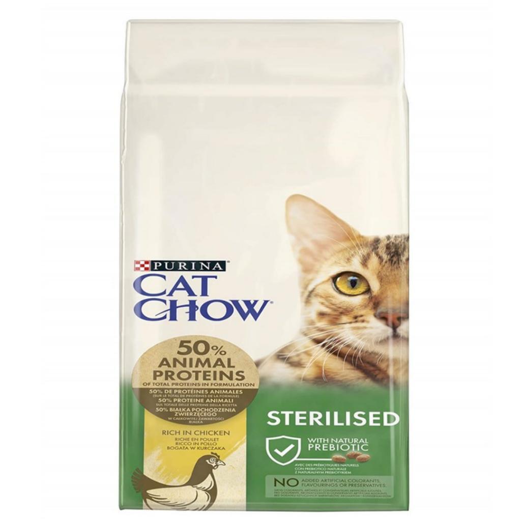 Cat Chow Sterilised Tavuk ve Hindi Etli Kısırlaştırılmış Kedi Maması 15 Kg