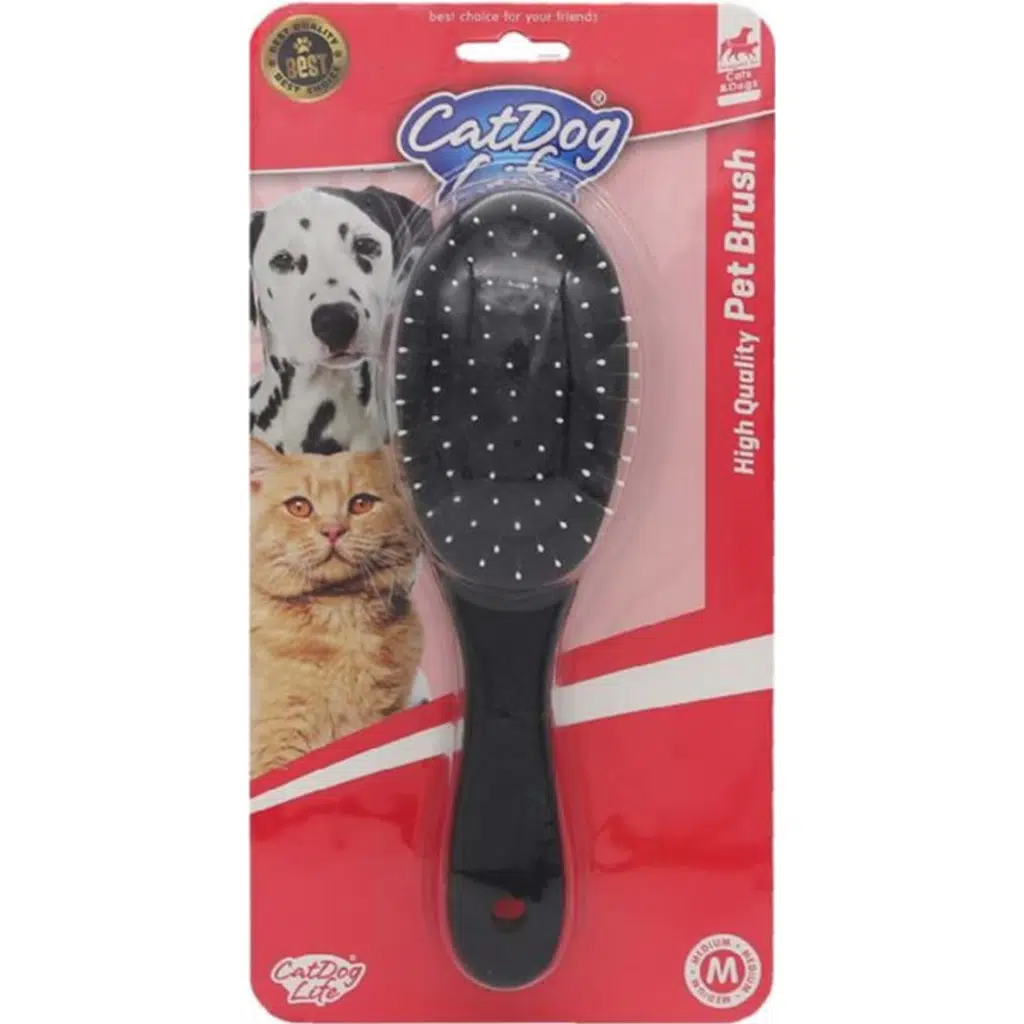 CatDogLife Kediler ve Köpekler İçin Çift Taraflı Fırça Medium