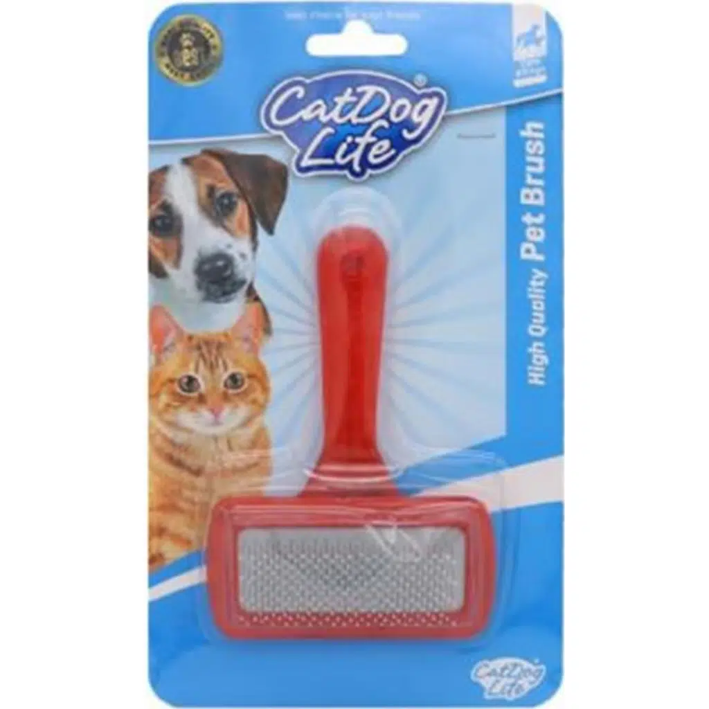 CatDogLife Kediler ve Köpekler İçin Telli Fosforlu Fırça