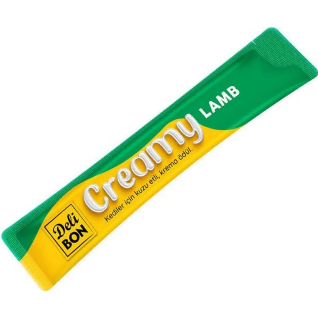 Delibon Creamy Lamb Kuzu Etli Sıvı Kedi Ödülü 15 Gr