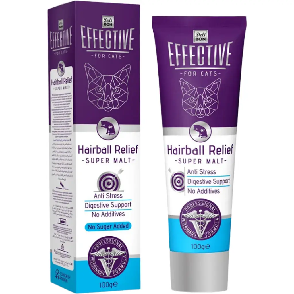Delibon Effective Hairball Relief Tüy Yumağı Önleyici Malt Paste 100 Gr