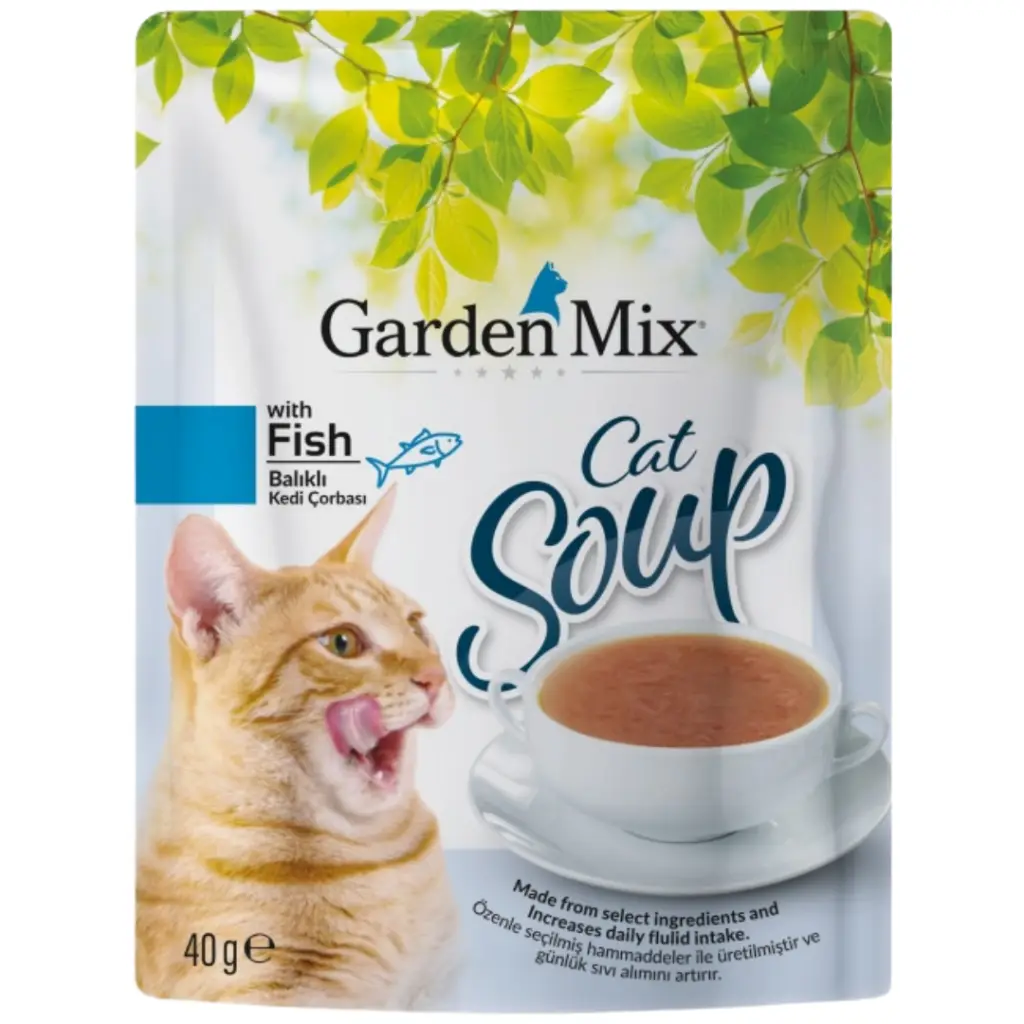 Garden Mix Cat Soup Ton Balıklı Kedi Çorbası 40 Gr