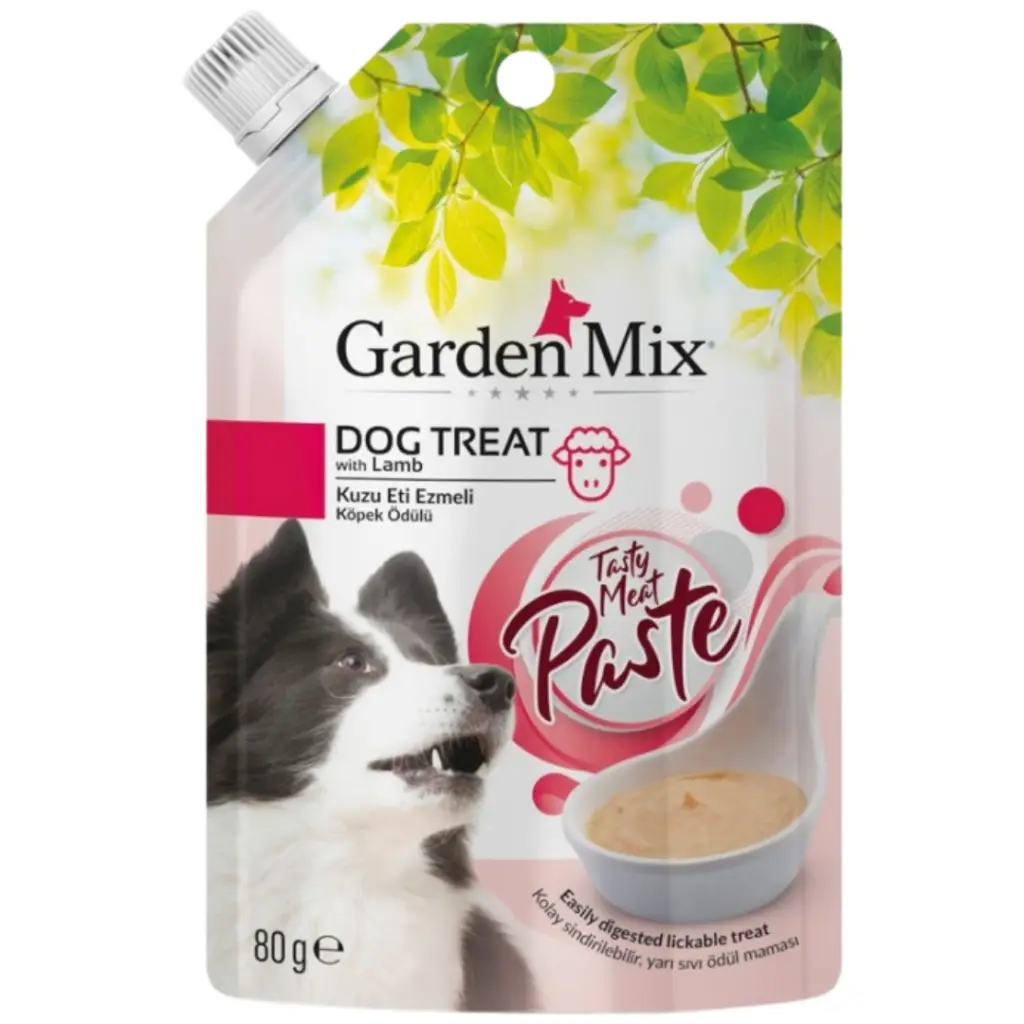 Garden Mix Kuzu Etli Et Ezmesi Köpek Ödülü 80 Gr