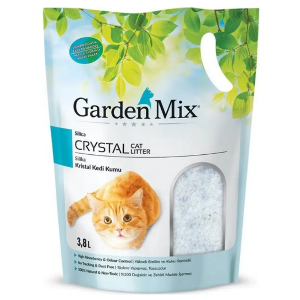 Garden Mix Silica Kristal Kedi Kumu 1.4 Kg 3.8 Litre