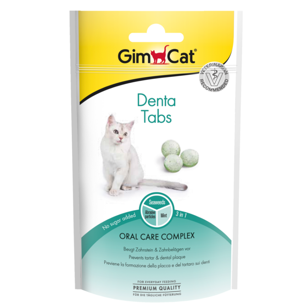 GimCat Denta Tabs Kedi Ödül Tableti 40 Gr