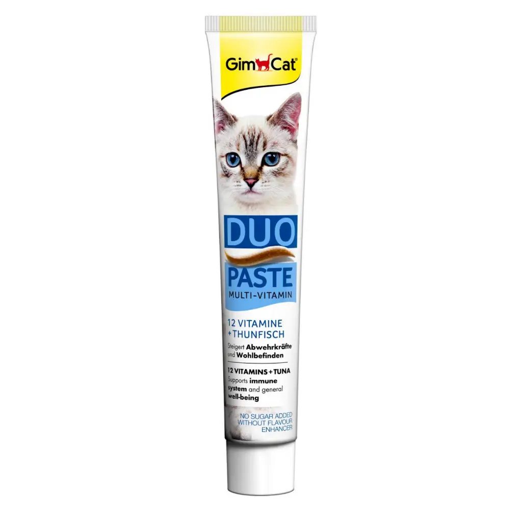 GimCat Multi Vitamin Duo Paste Tuna + 12 Vitaminli 50 Gr