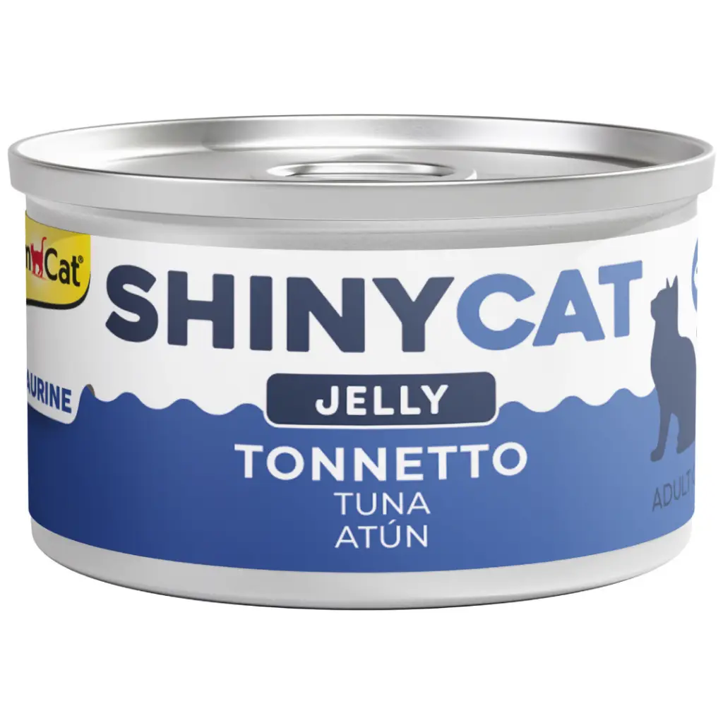 GimCat Shinycat Jelly Jöle içinde Ton Balıklı Yetişkin Kedi Konservesi 70 Gr