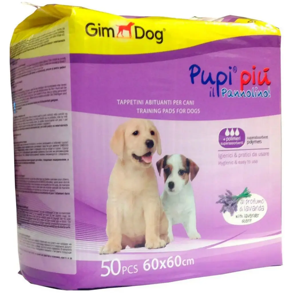 GimDog Köpekler İçin Lavanta Kokulu Çiş Eğitim Pedi 60x60 Cm 50 Li