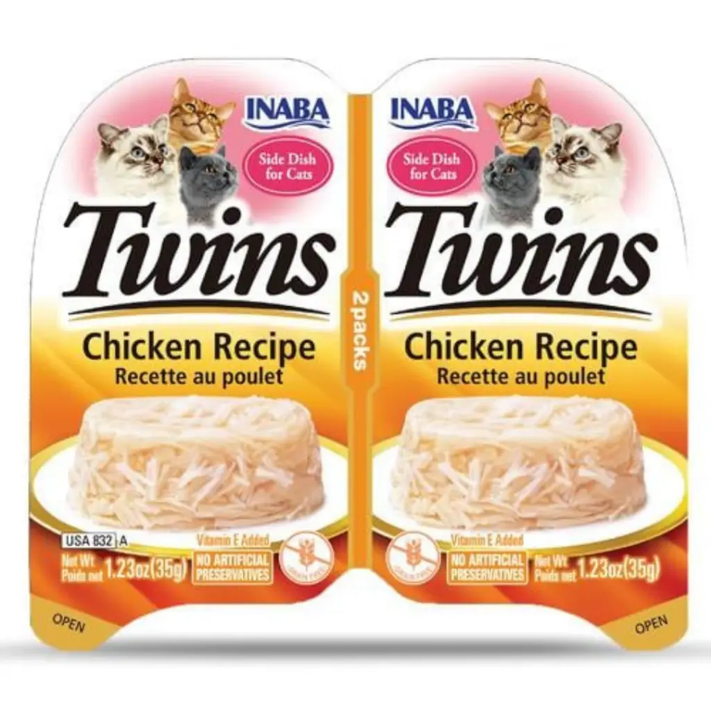 inaba Twins Tavuklu Jöle İçinde Kedi Yaş Maması 2x35 Gr