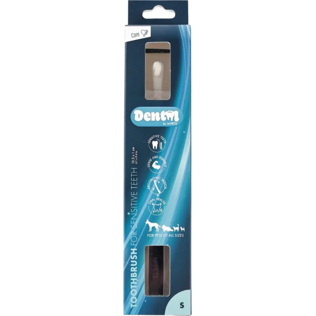 M-Pets Dental Hassas Diş Etlerine Sahip Kedi ve Köpekler İçin Diş Fırçası Small
