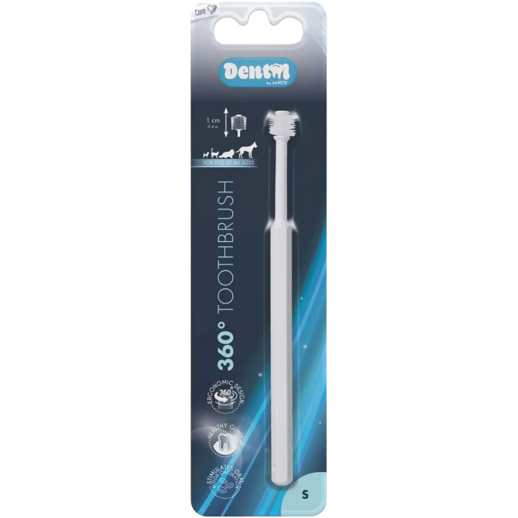 M-Pets Dental Kedi ve Köpekler İçin 360° Diş Fırçası Small