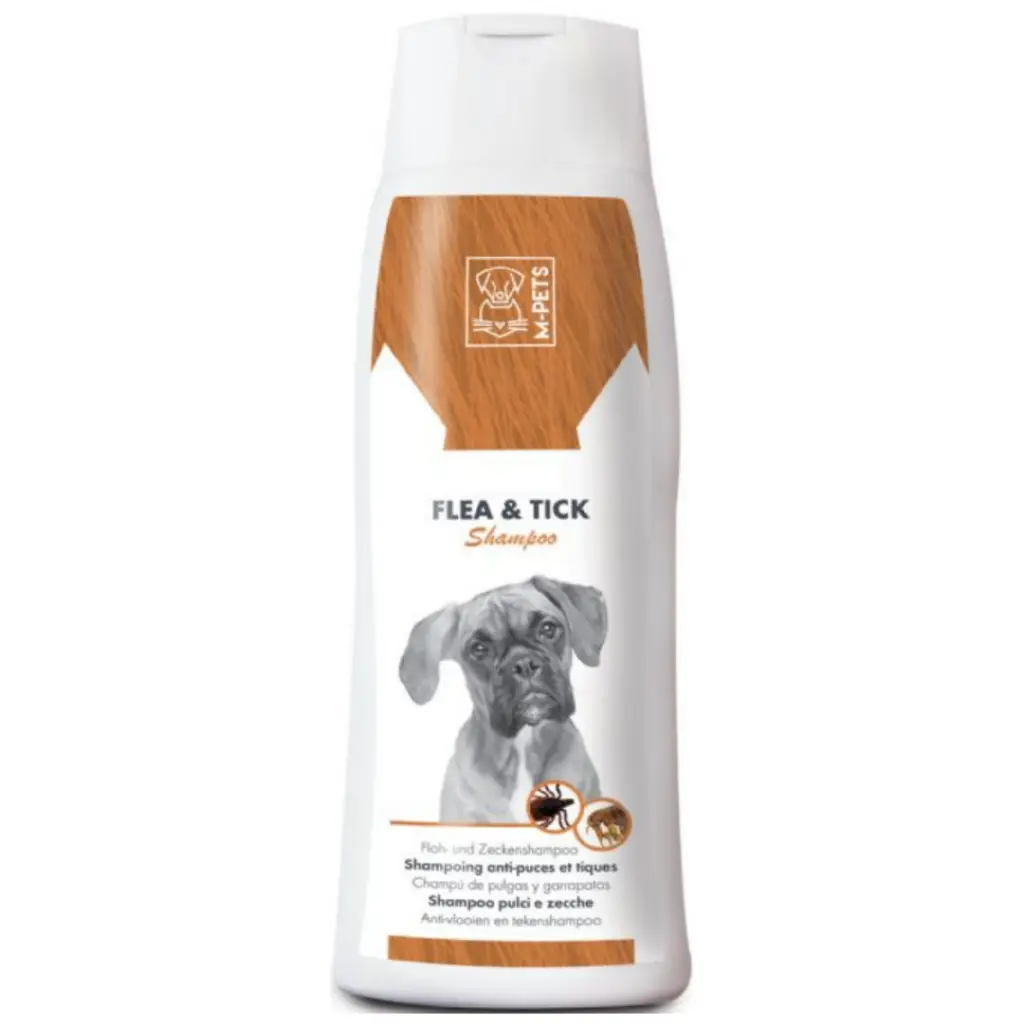 M-PETS Flea & Tick Anti Parazit Köpek Şampuanı 250 ML