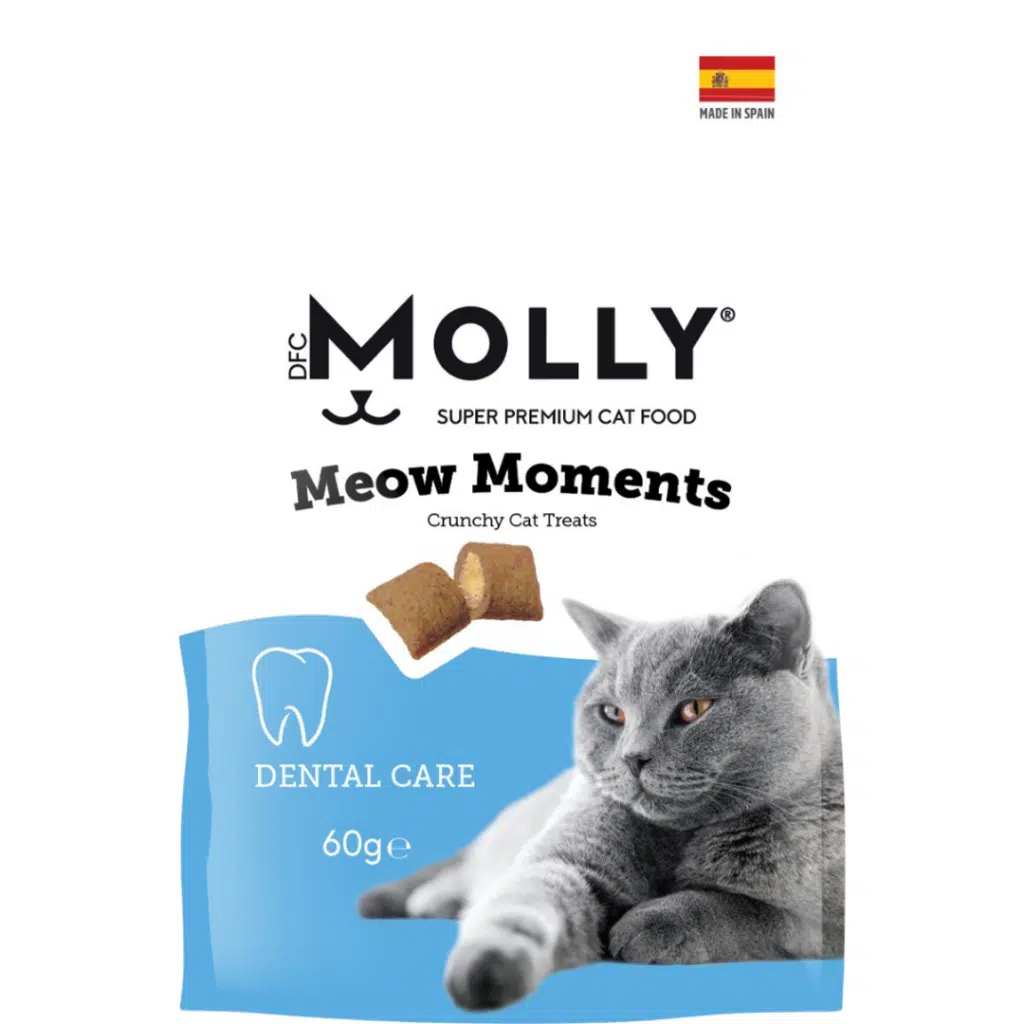 Molly Meow Moments Dental Care Ağız ve Diş Sağlığı İçin Kedi Ödül Maması 60 Gr