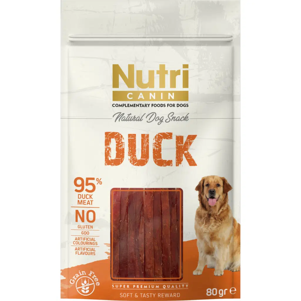 Nutri Canin Duck Ördek Etli Köpek Ödülü 80 Gr