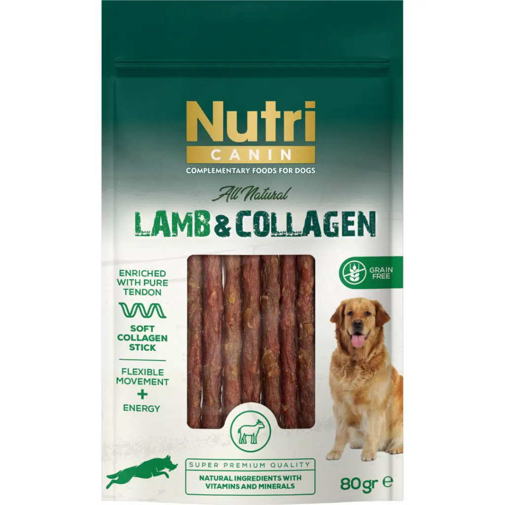 Nutri Canin Lamb & Collagen Kuzu Etli ve Kolajenli Köpek Ödülü 80 Gr