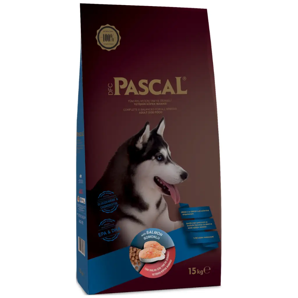 Pascal Somonlu Yetişkin Köpek Maması 15 Kg