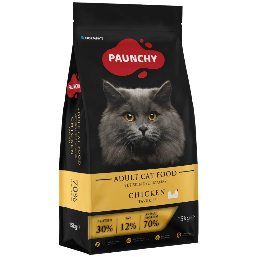 Paunchy Tavuklu Yetişkin Kedi Maması 15 Kg