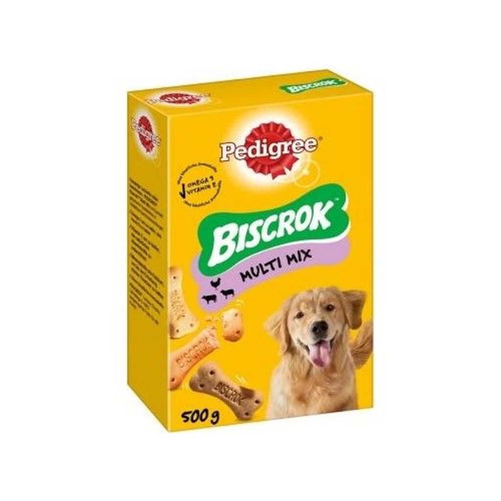 Pedigree Biscrok Multi Mix Köpek Ödül Bisküvisi 500 Gr