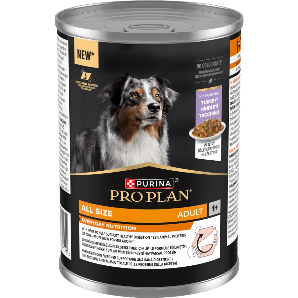 Pro Plan Everday Nutrition Jöle İçerisinde Hindi Etli Köpek Konservesi 400 Gr