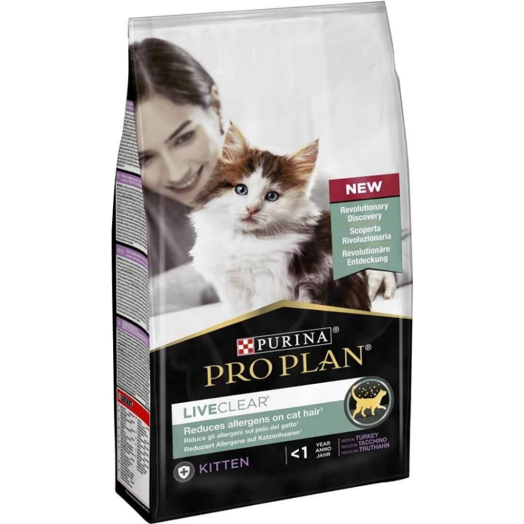 Pro Plan Liveclear Kitten Hindi Etli Yavru Kedi Maması 1.4 Kg