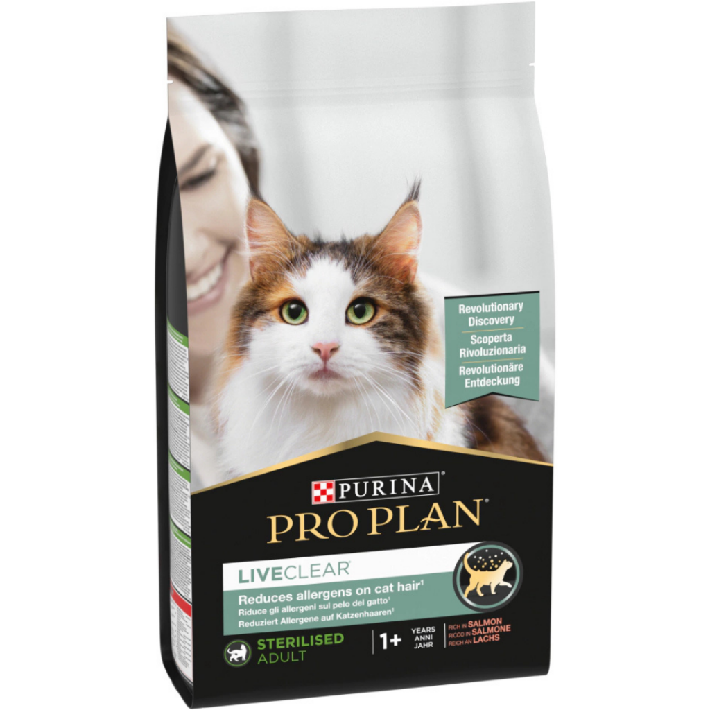 Pro Plan Liveclear Sterilised Somonlu Kısırlaştırılmış Kedi Maması 1.4 Kg