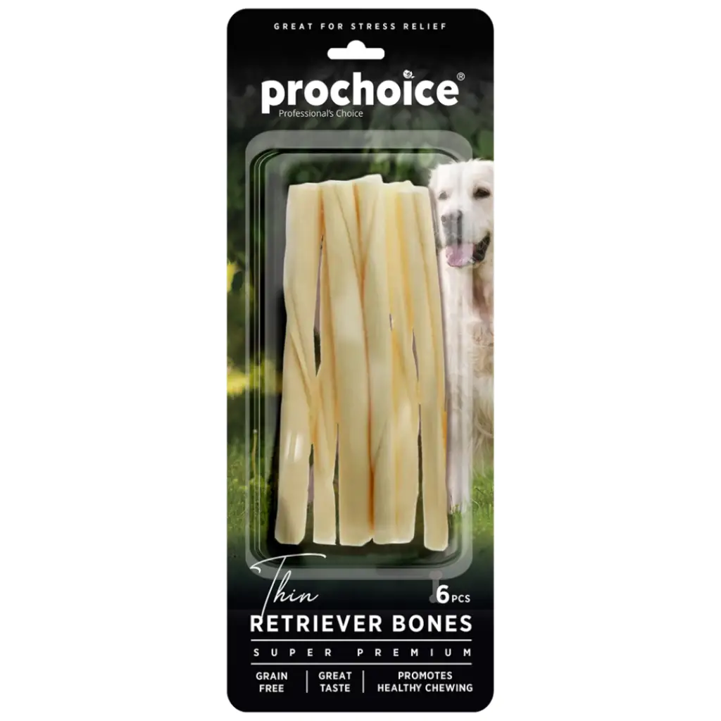 Prochoice Thin Retriever Bones İnce Kemik Köpek Ödülü 6 Lı