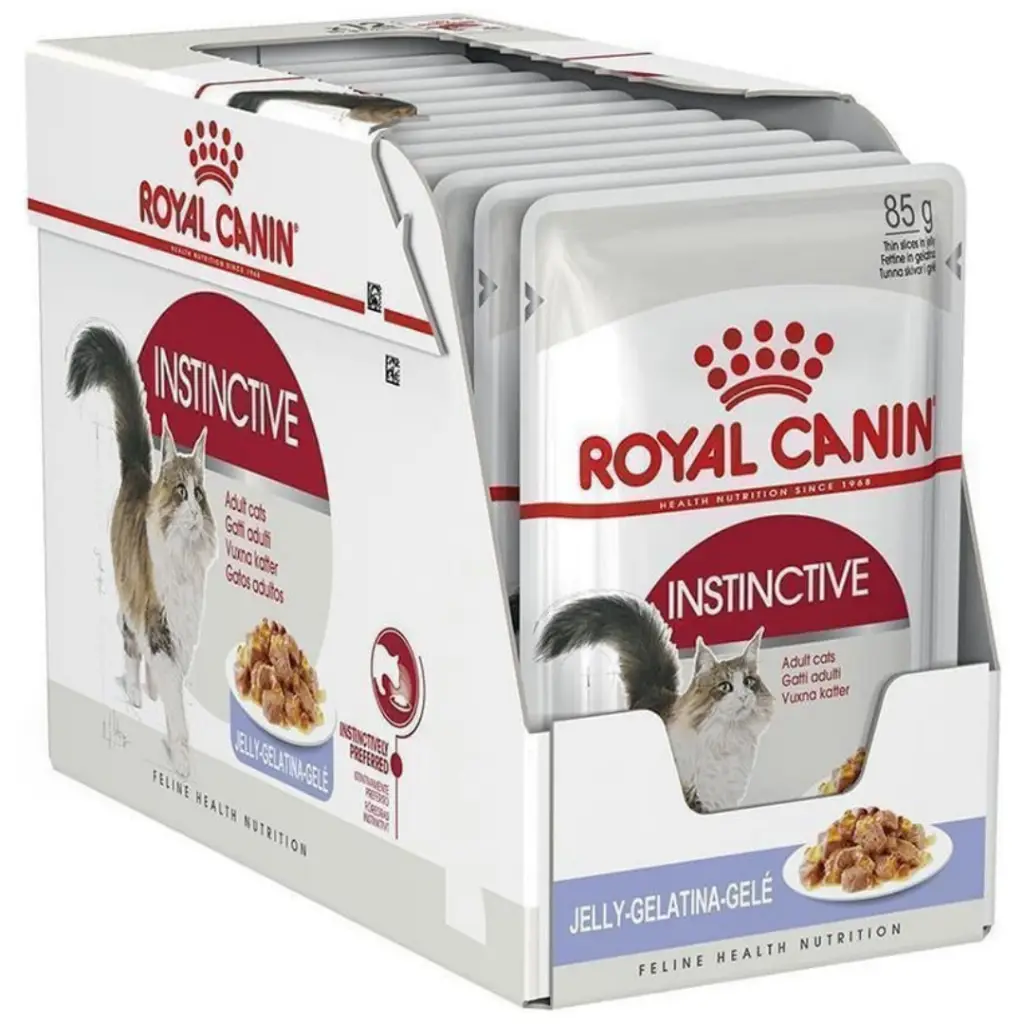 Royal Canin İnstinctive Jelly Pouch Kedi Yaş Maması 85 Gr 12 Adet