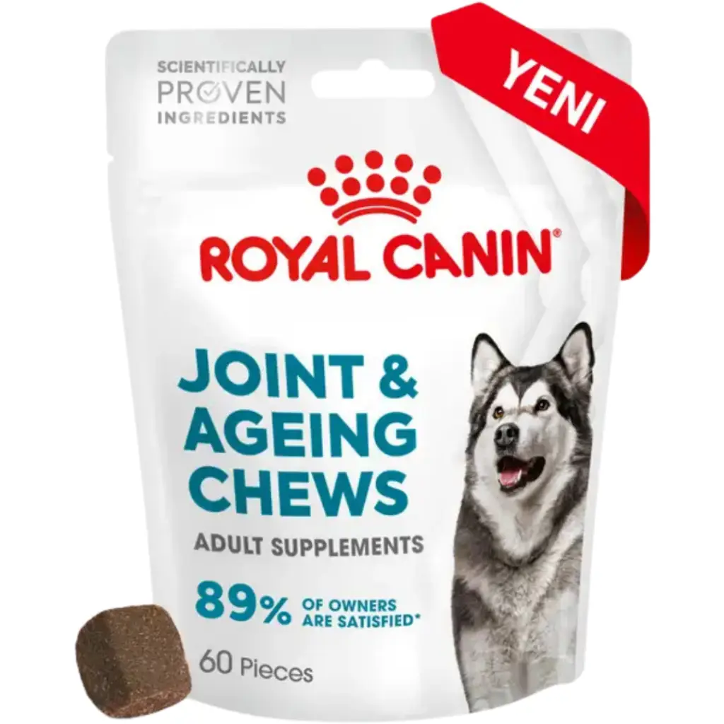 Royal Canin Joint & Ageing Chews Eklem ve Sağlıklı Yaşlanmayı Destekleyen Tamamlayıcı Köpek Ödül Maması 240 Gr