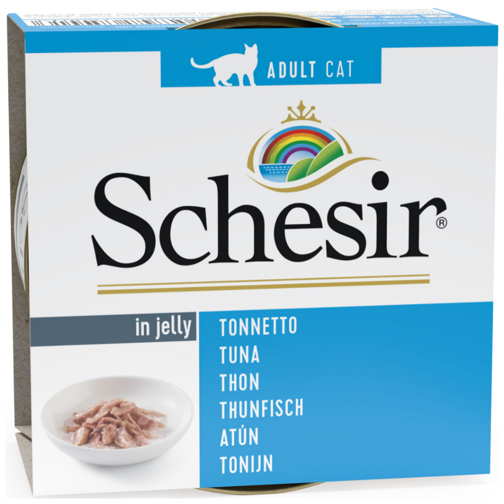 Schesir Cat Jelly Ton Balıklı Kedi Konservesi 85 Gr