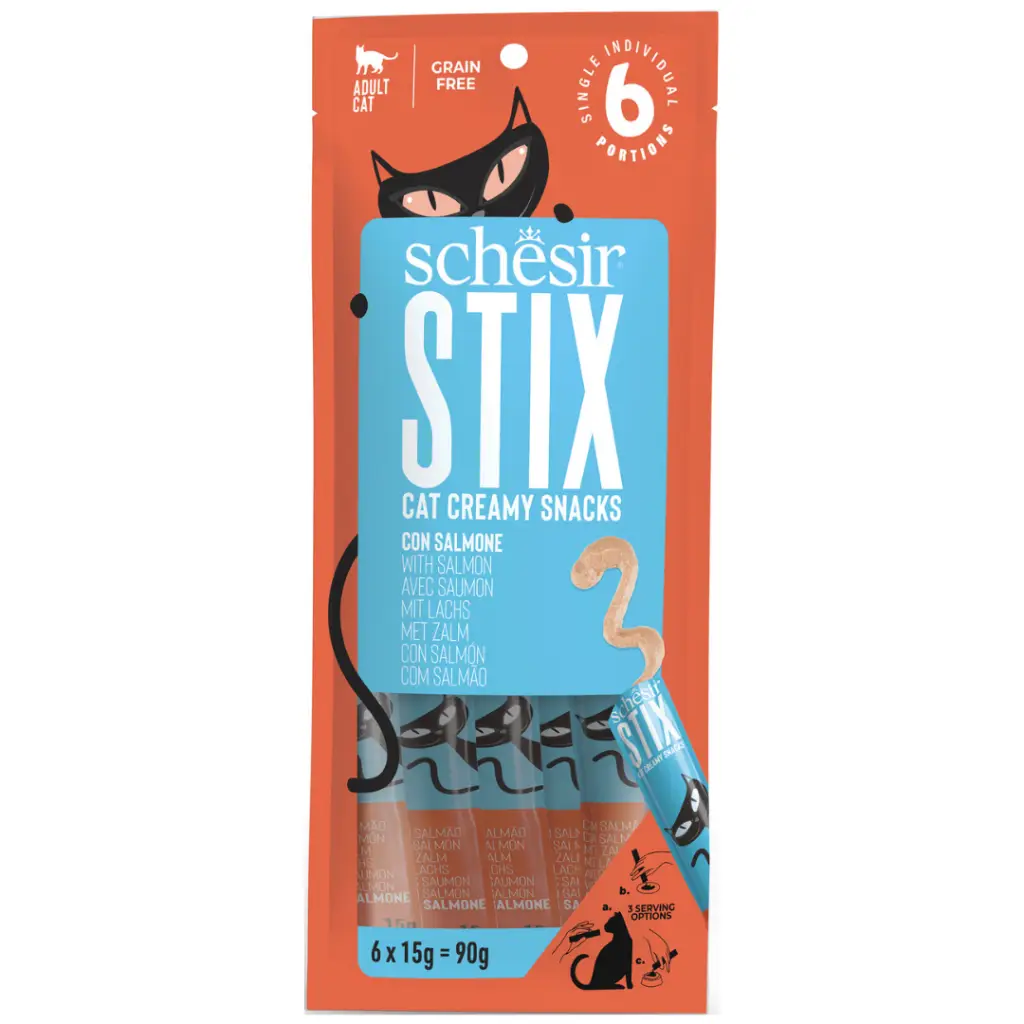 Schesir Stix Somonlu Kedi Ödülü 6x15 Gr