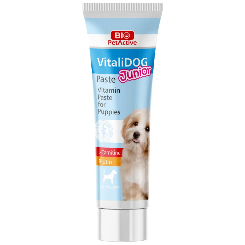 Bio PetActive VitaliDog Junior Paste Yavru Köpekler İçin Vitamin Paste 100 ML