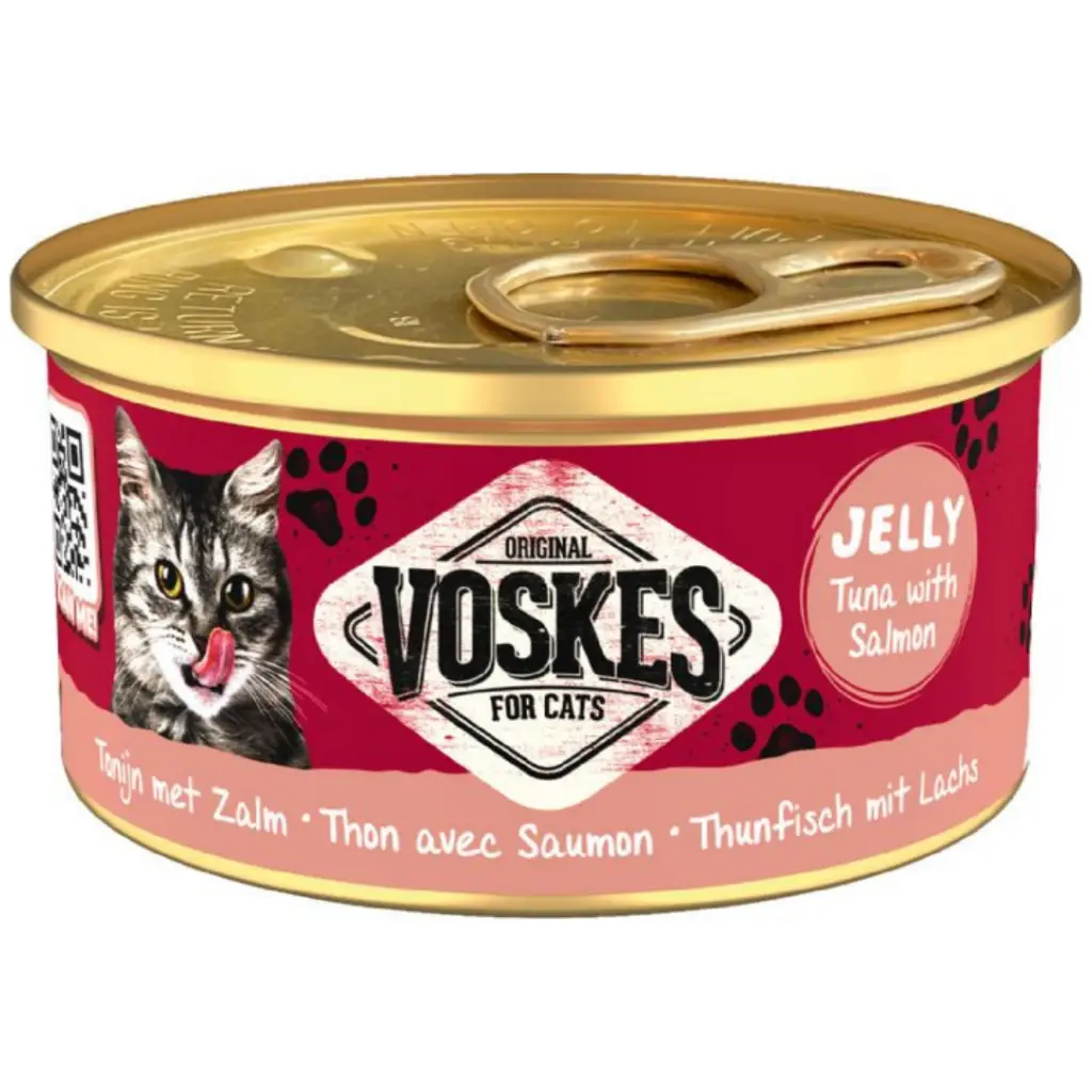 Voskes Ton Balıklı ve Somonlu Kedi Konservesi 85 Gr