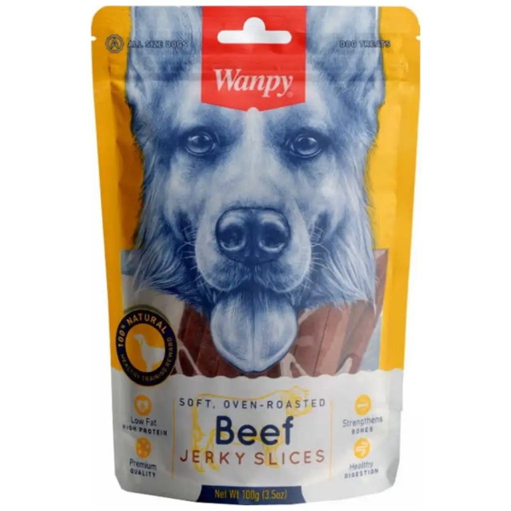​Wanpy Gerçek Biftek Fileto Köpek Ödülü 100 Gr