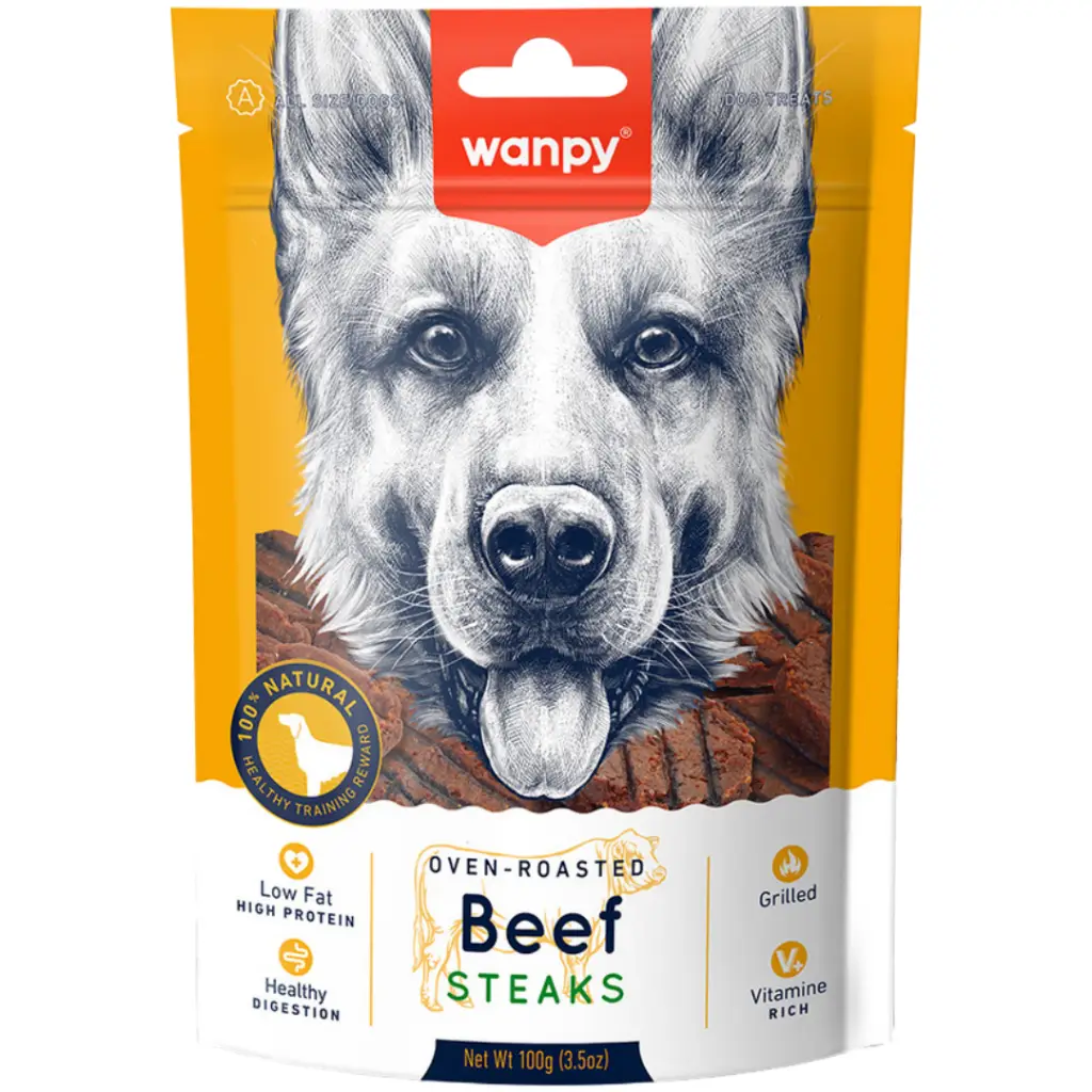 Wanpy Izgara Dana Biftek Köpek Ödülü 100 Gr