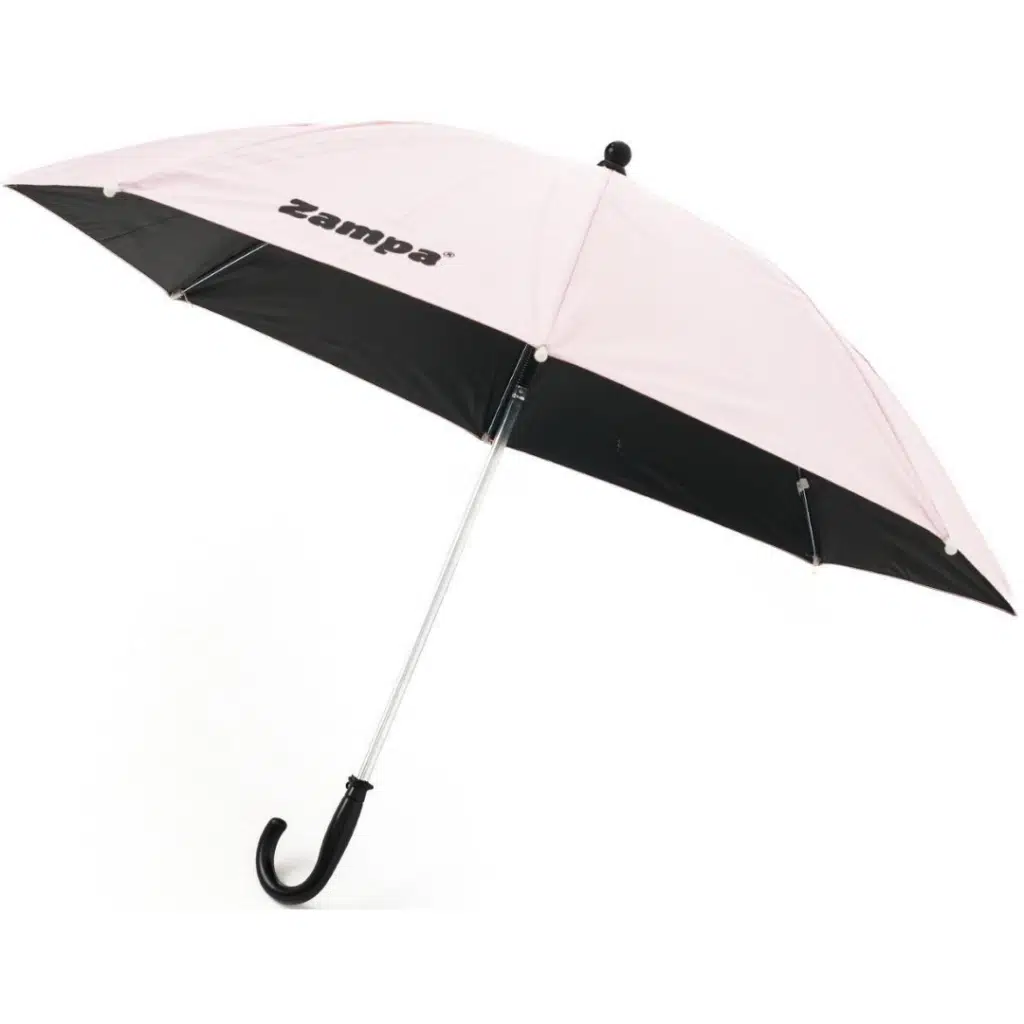 Zampa Kedi & Köpek Arabası Şemsiyesi Pembe